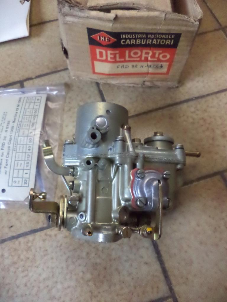 Carburateur dellorto FRD32 R5735 ford capri 12M LesAnciennes.com