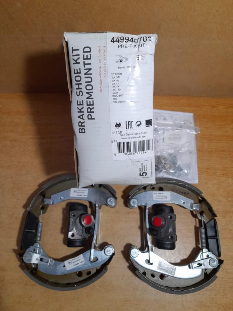 Kit frein arrière Citroën AX 106 449940701 LesAnciennes.com