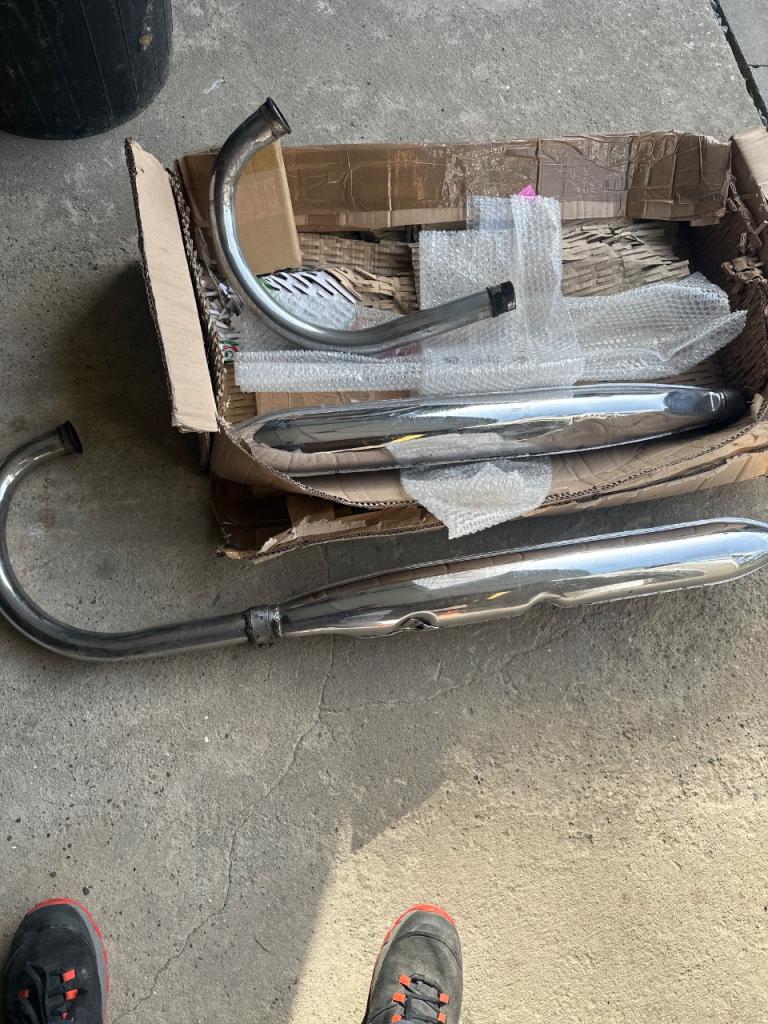 Échappement original pour HONDA CB 450 K1 LesAnciennes.com