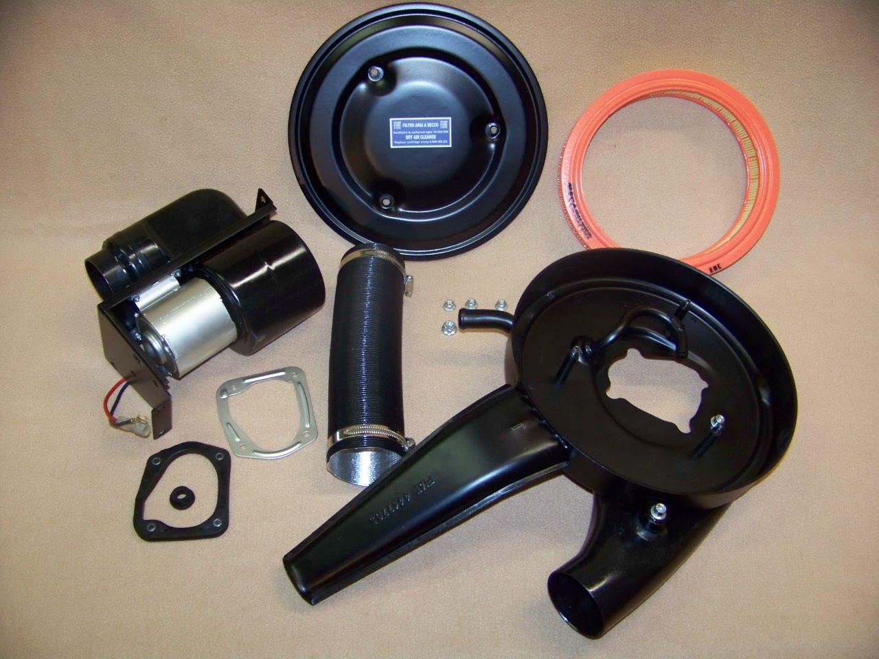Boîtier de filtre à air et soufflerie X1/9 1500 LesAnciennes.com