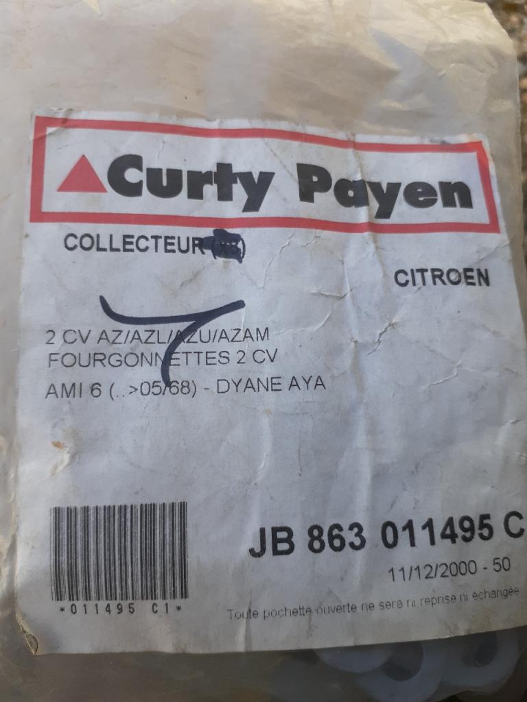 Joints CITROEN 2CV AZAM LesAnciennes.com