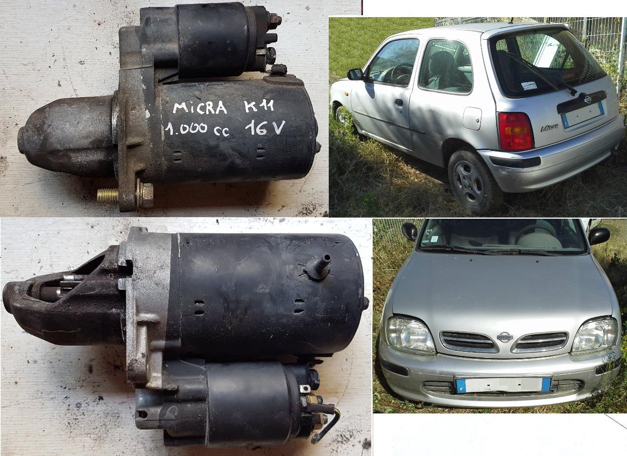 Démarreur BOSCH NISSAN MICRA K11 1000cc 16V ESSENC LesAnciennes.com