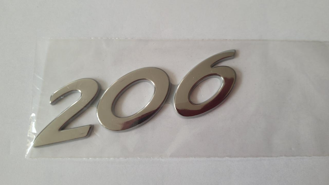 Emblème PEUGEOT 206 LesAnciennes.com