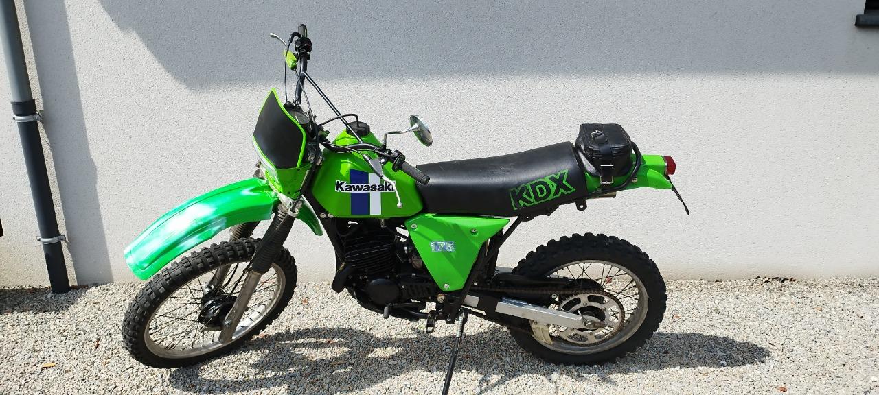 KAWASAKI KDX 420 kdx 175 - 1982 LesAnciennes.com