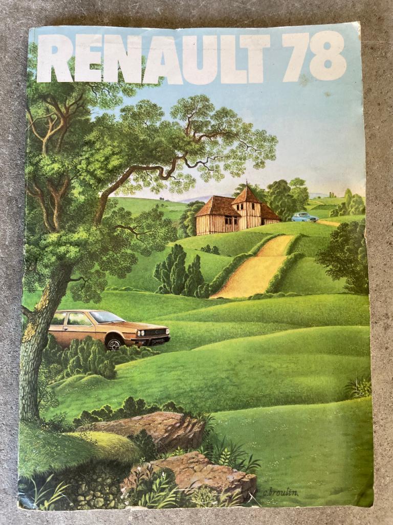 CATALOGUE/GUIDE RENAULT GAMME 1978. LesAnciennes.com