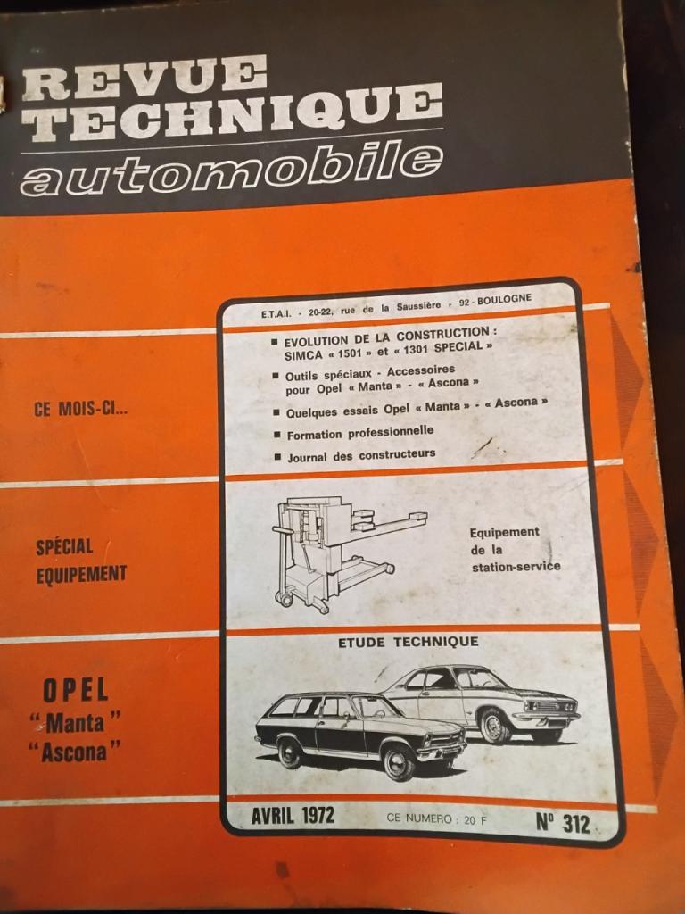 Revue technique opel LesAnciennes.com