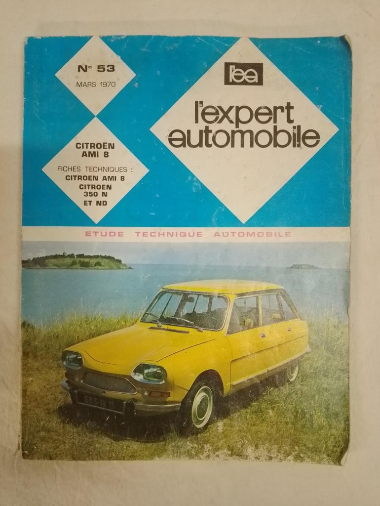 Revue Technique Automobile Citroen AMI 8 LesAnciennes.com