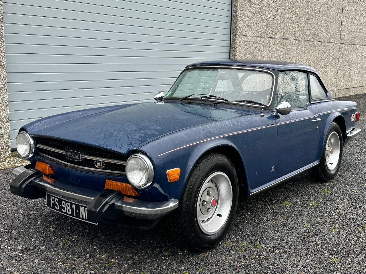 TRIUMPH TR6 - 1974 LesAnciennes.com