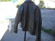 image_8-Pièces BLOUSON PANTALON combinaison cuir moto
