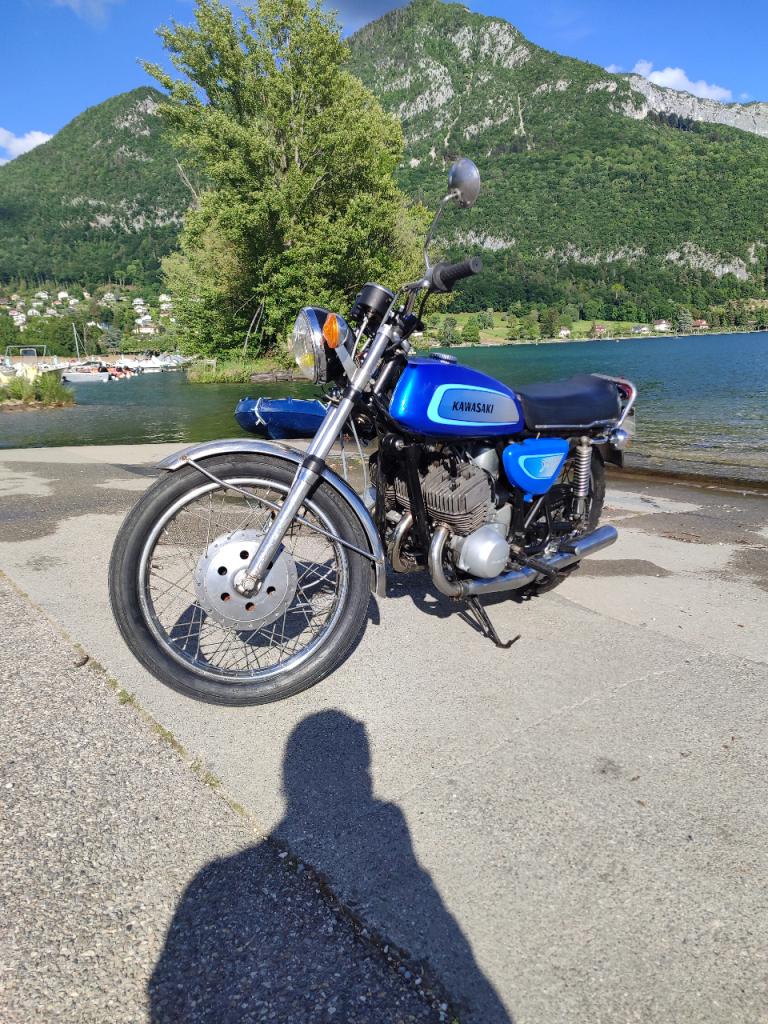 KAWASAKI 500 H1 A - 1971 LesAnciennes.com