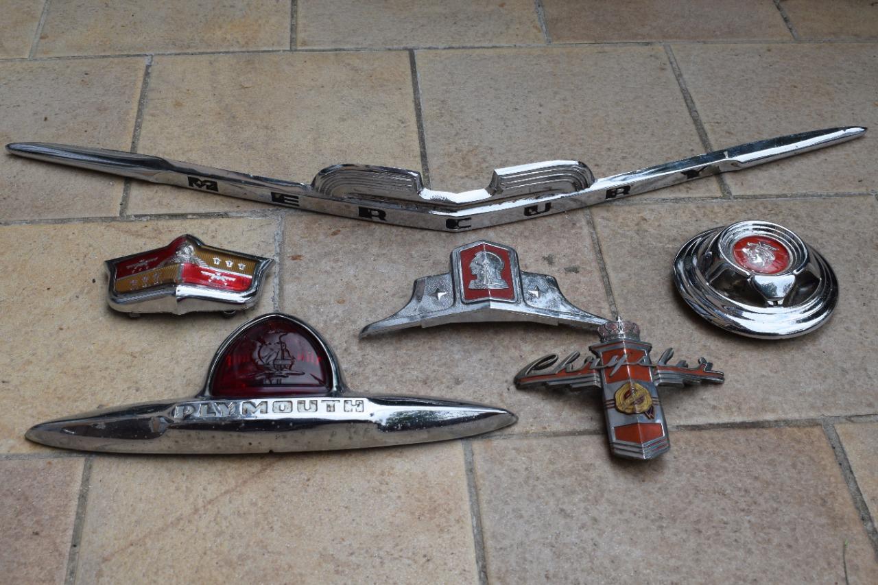 Lot 6 embleme oldtimer ancetre américaine LesAnciennes.com