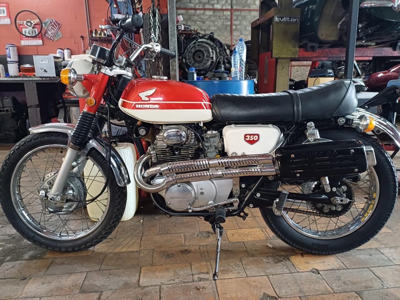HONDA CB 350 Scrambler - 1970 LesAnciennes.com
