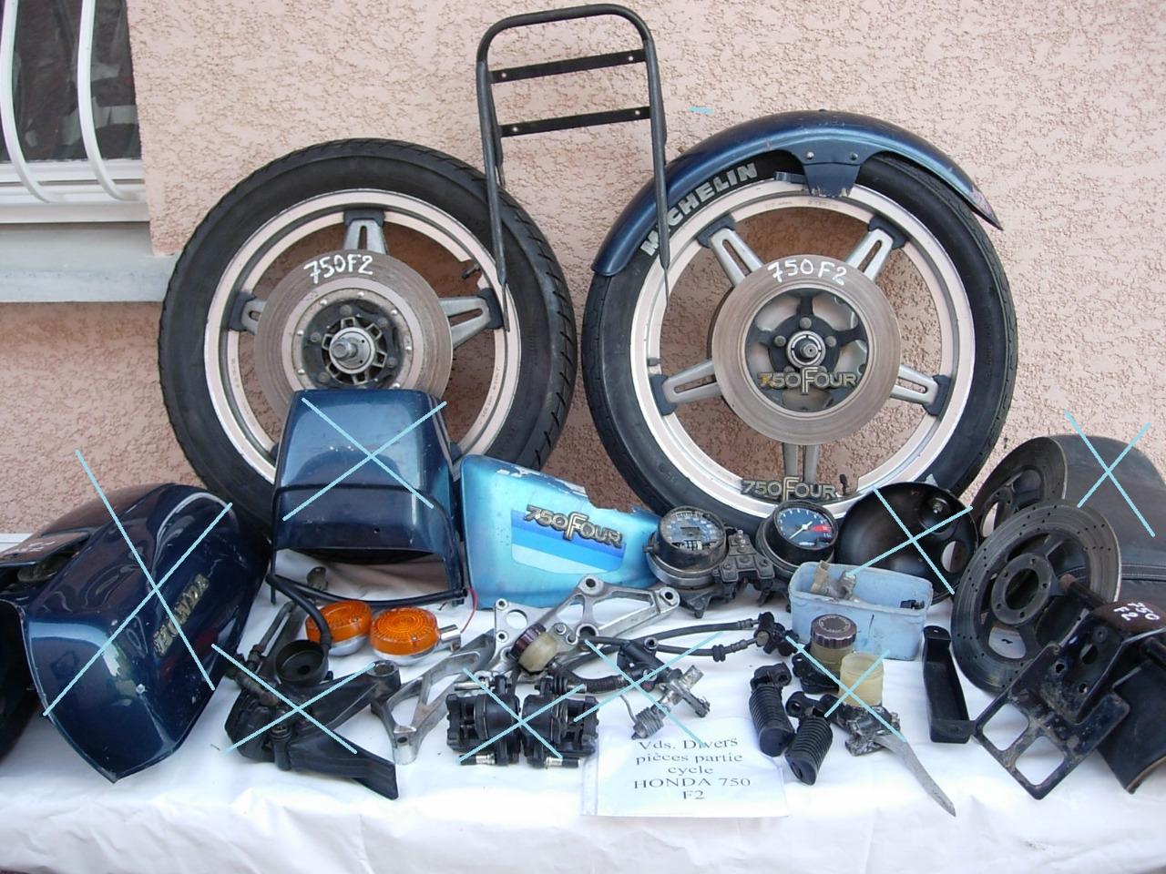 Pièces HONDA CB 750 F2 LesAnciennes.com