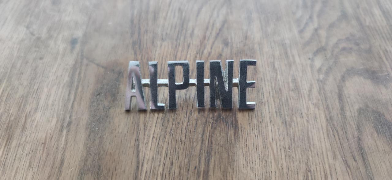 Monogramme ALPINE RENAULT A110 LesAnciennes.com
