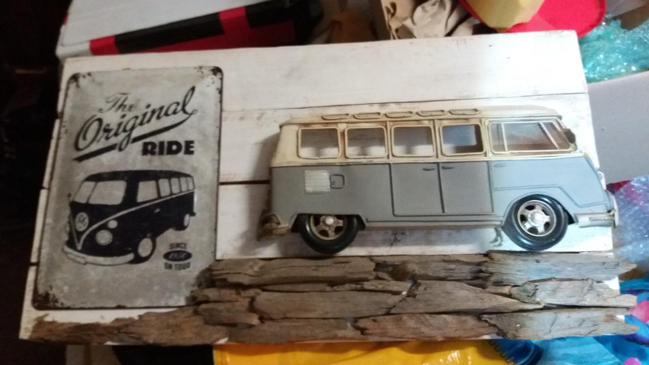 Panneau décoratif VOLKSWAGEN COMBI LesAnciennes.com