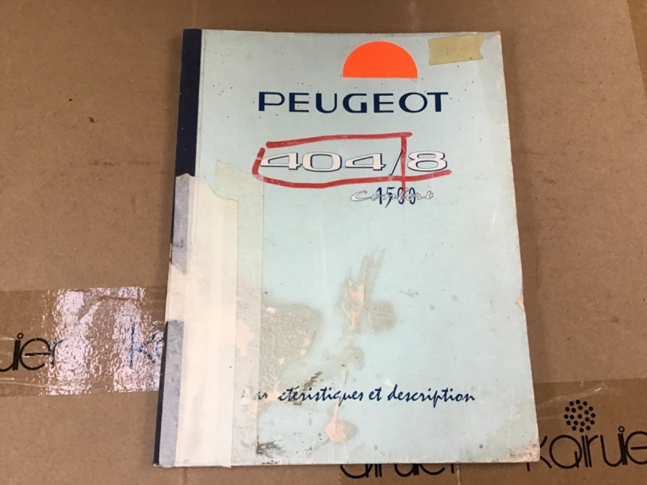 REVUE PEUGEOT 404 CONFORT 1500 LesAnciennes.com