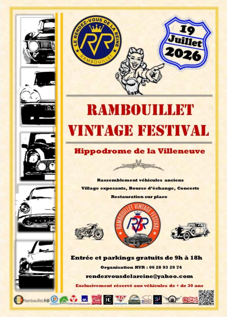 3 eme RAMBOUILLET VINTAGE FESTIVAL LesAnciennes.com