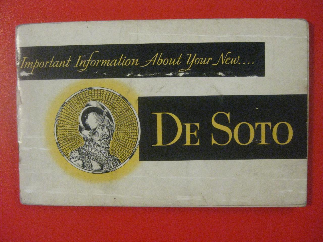 Notice d'entretien Chrysler De Soto S13 LesAnciennes.com