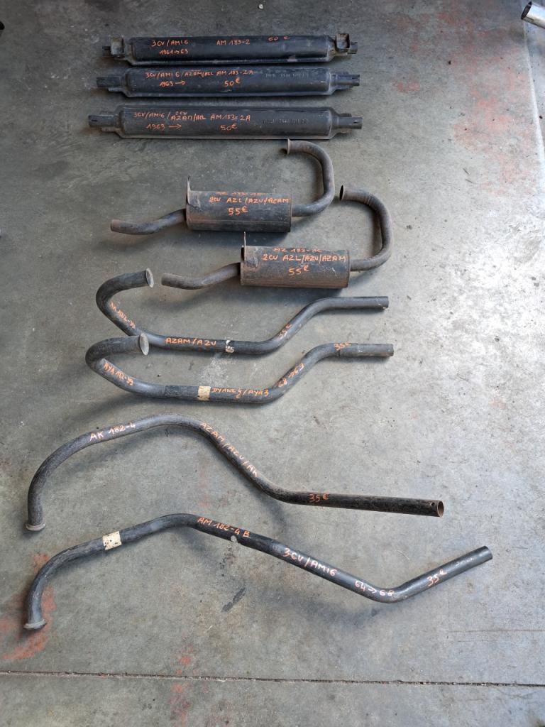 Lot de pièces CITROEN 2CV LesAnciennes.com