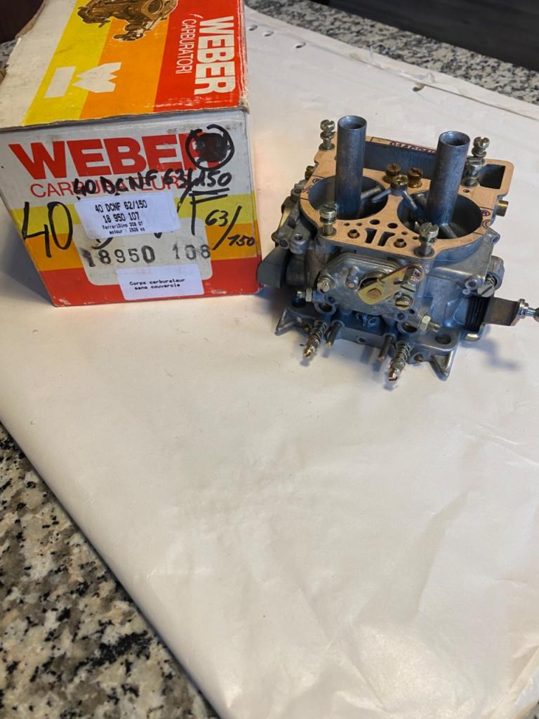 Weber 40 DCNF 63/150 FERRARI DINO 308 GT.NEUF LesAnciennes.com