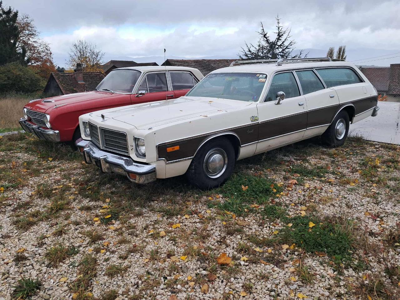 DODGE Coronet crestwood 6 places - 1976 LesAnciennes.com