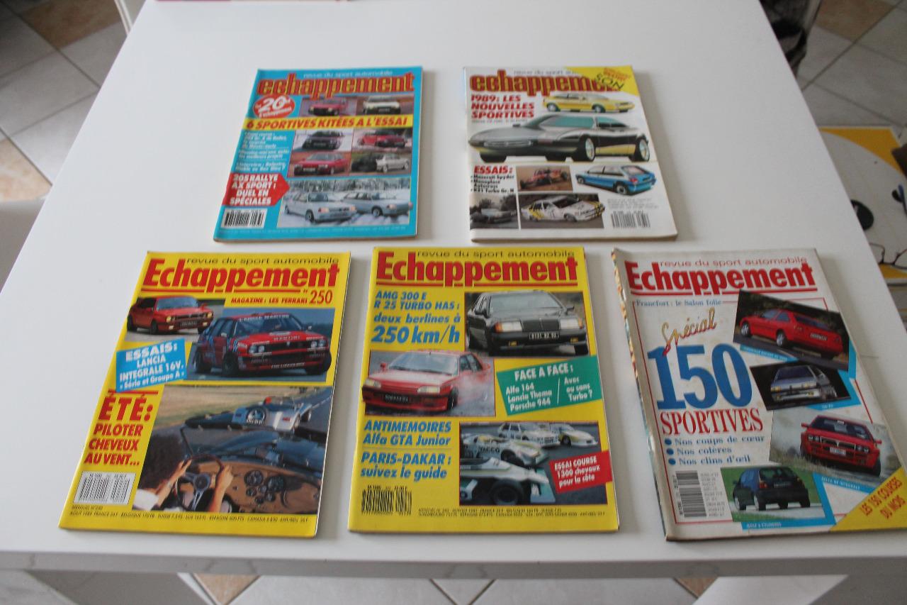 Revues Echappement LesAnciennes.com