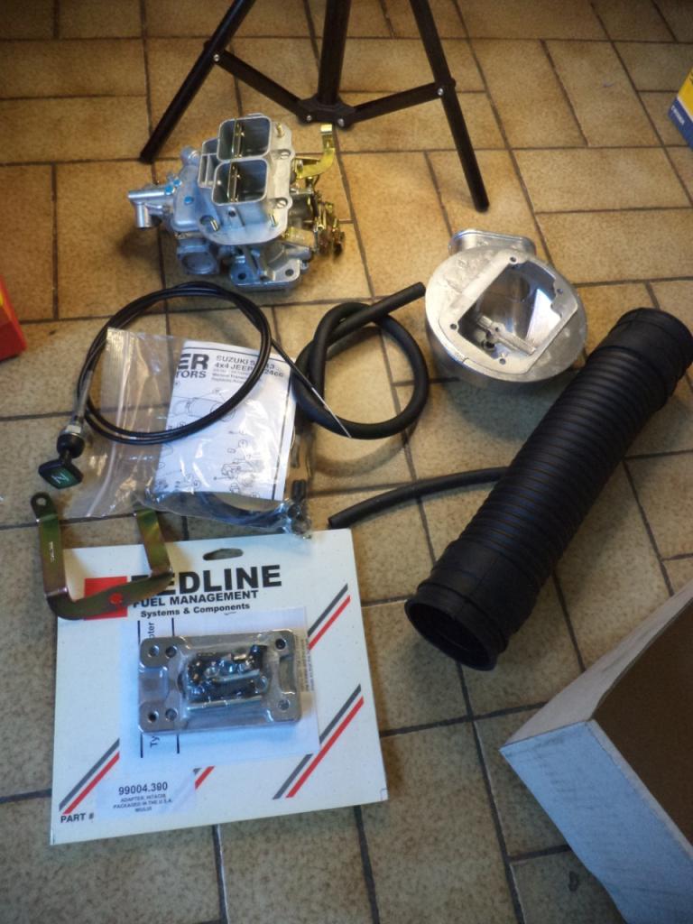 Kit carburateur weber 32 36 DGV suzuki samourai LesAnciennes.com