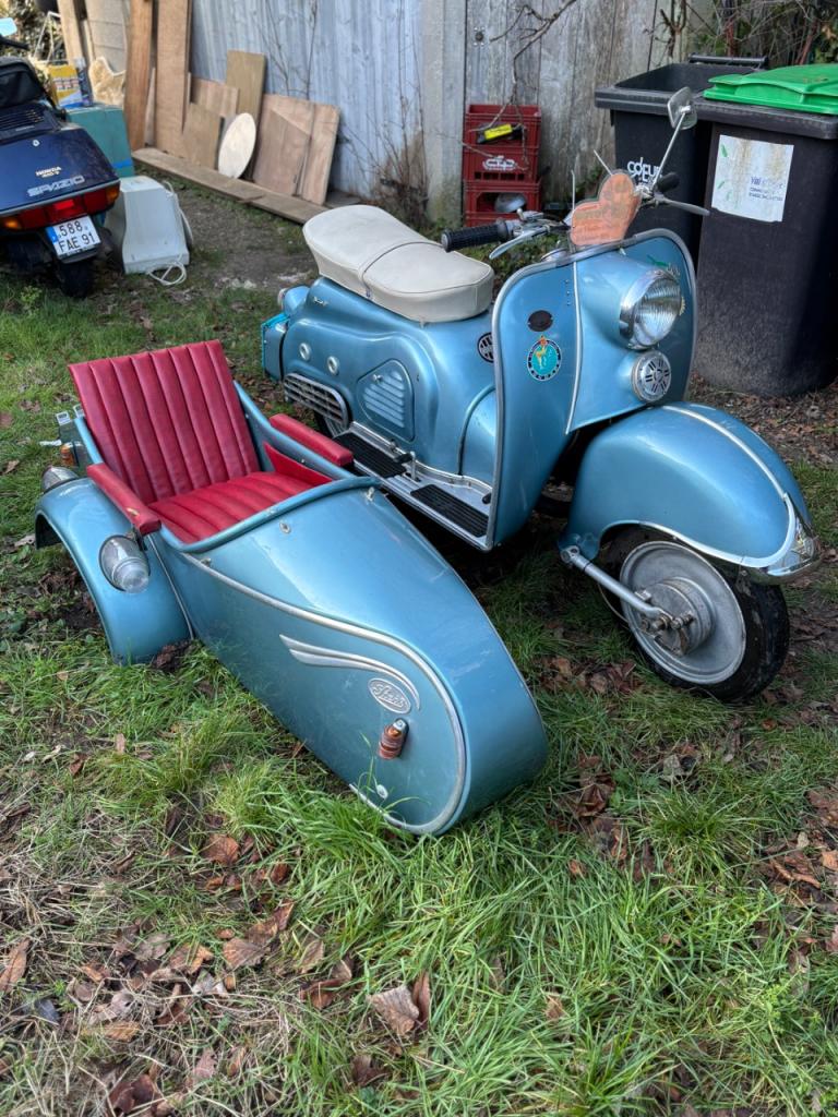 ZUNDAPP BELLA SIDE CAR Side - 1959 LesAnciennes.com