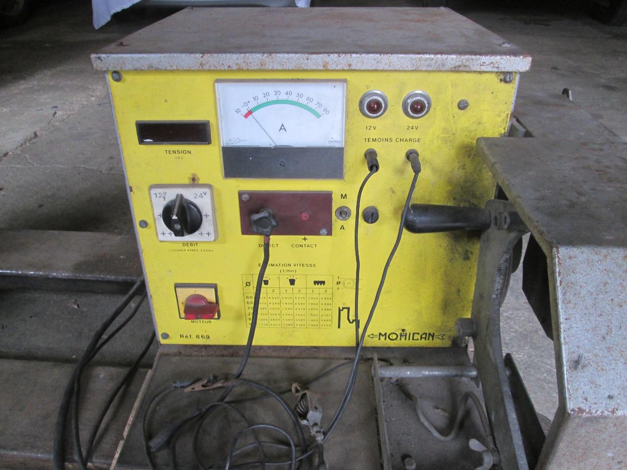 BANC DE CONTROLE ALTERNATEURS MOHICAN 869 LesAnciennes.com
