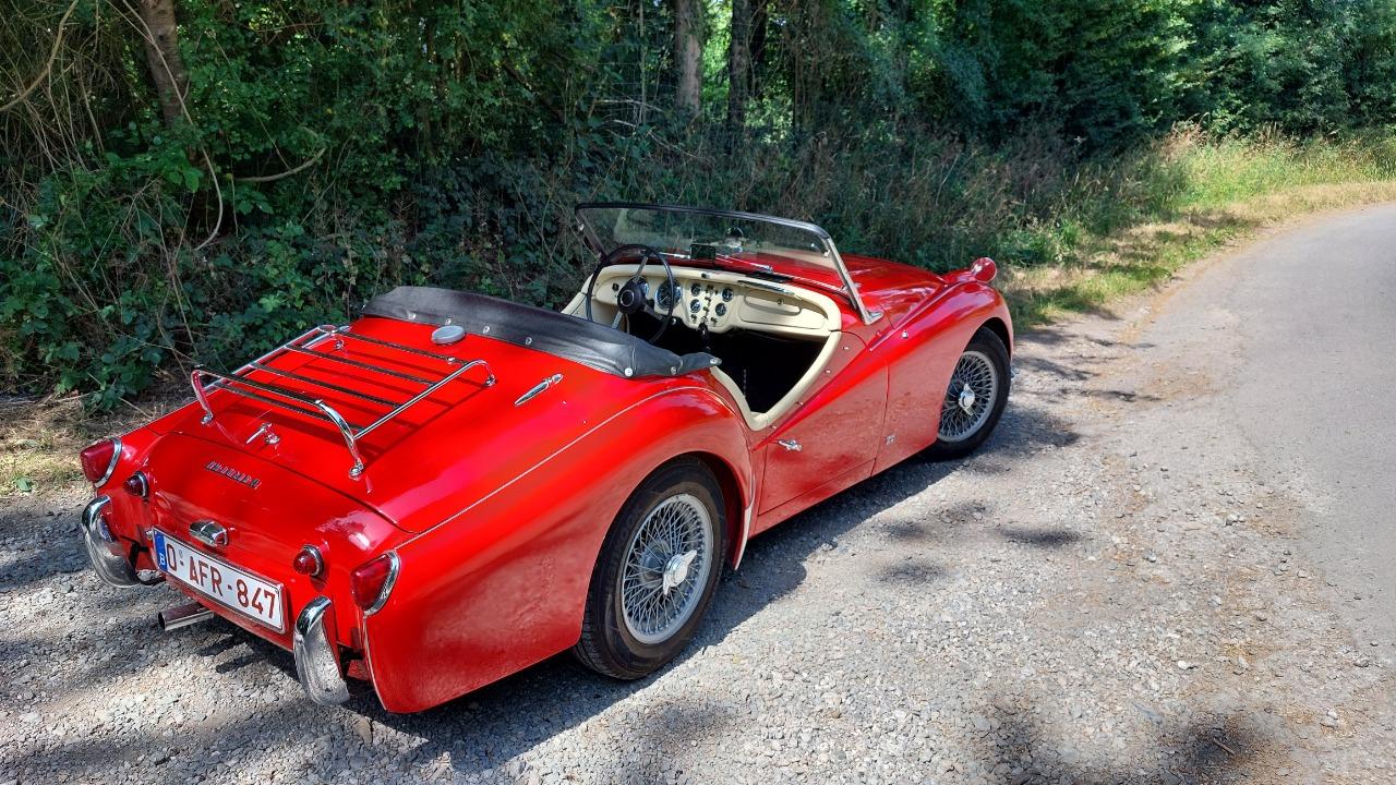 TRIUMPH TR3A - 1959 LesAnciennes.com