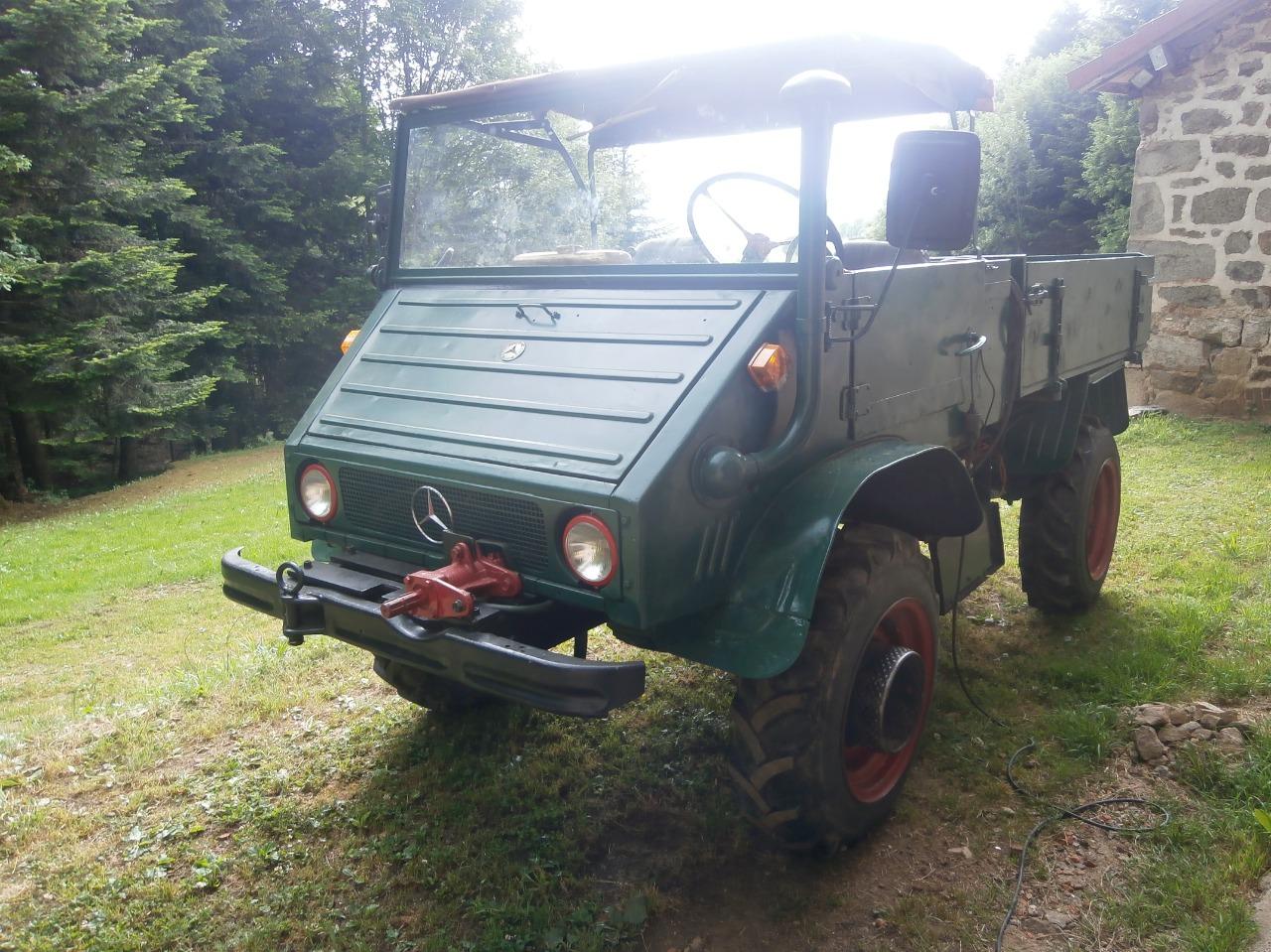 UNIMOG 411 Torpédo - 1963 LesAnciennes.com