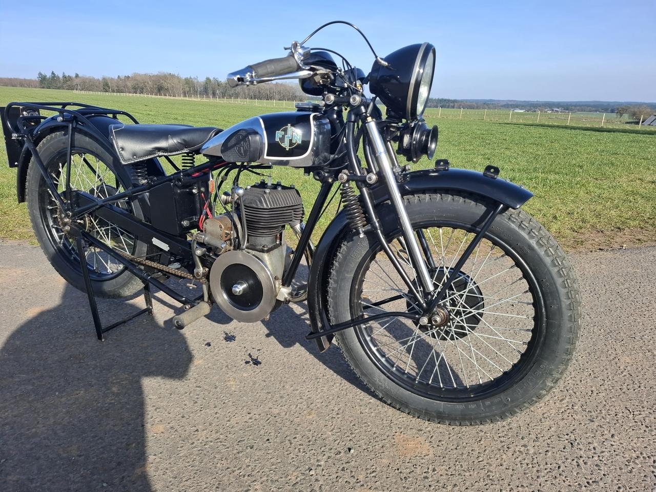 1931 F.N. Model M70 Sahara 350cc Luxus LesAnciennes.com