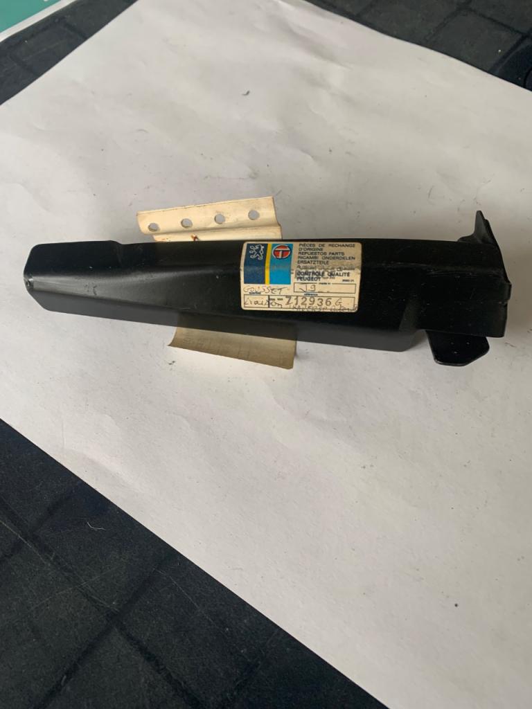 Gousset liaison traverse latérale 712936 LesAnciennes.com