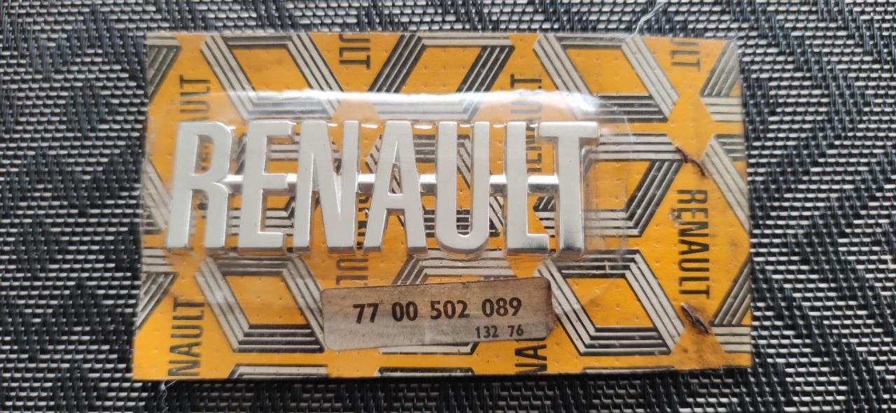 Monogramme RENAULT 4 (R4) 5 6 12 15 16 17 LesAnciennes.com