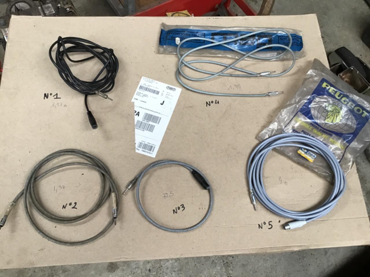 CÂBLES D’ANTENNE AUTO RADIO PEUGEOT RENAULT CITROË LesAnciennes.com