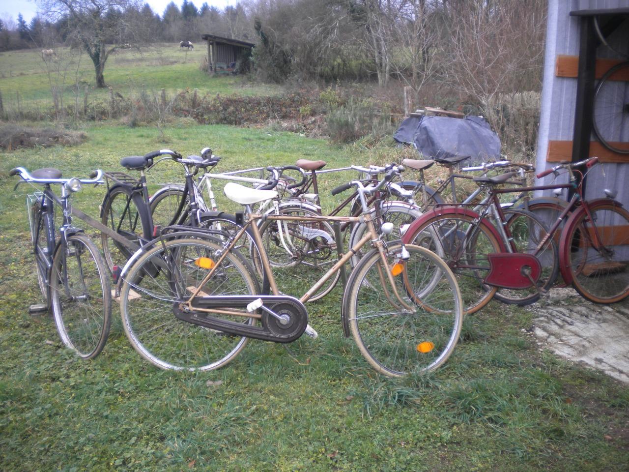 8 vélos cycles anciens a restaurer LesAnciennes.com