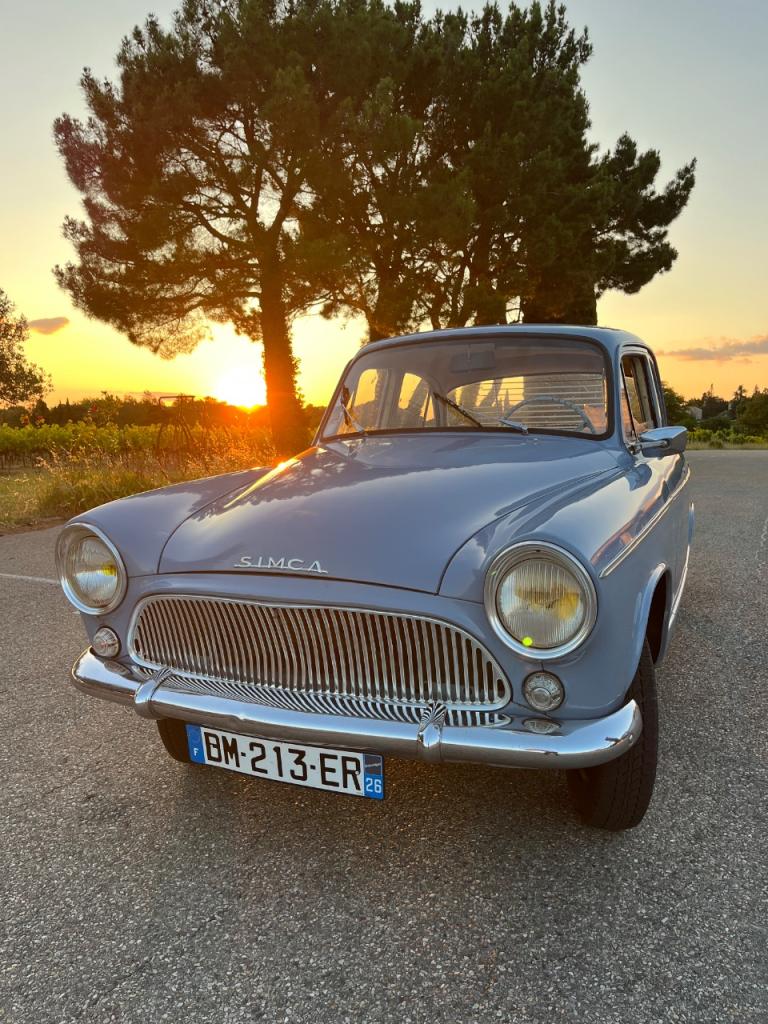 SIMCA Aronde P60 étoile 6 - 1961 LesAnciennes.com