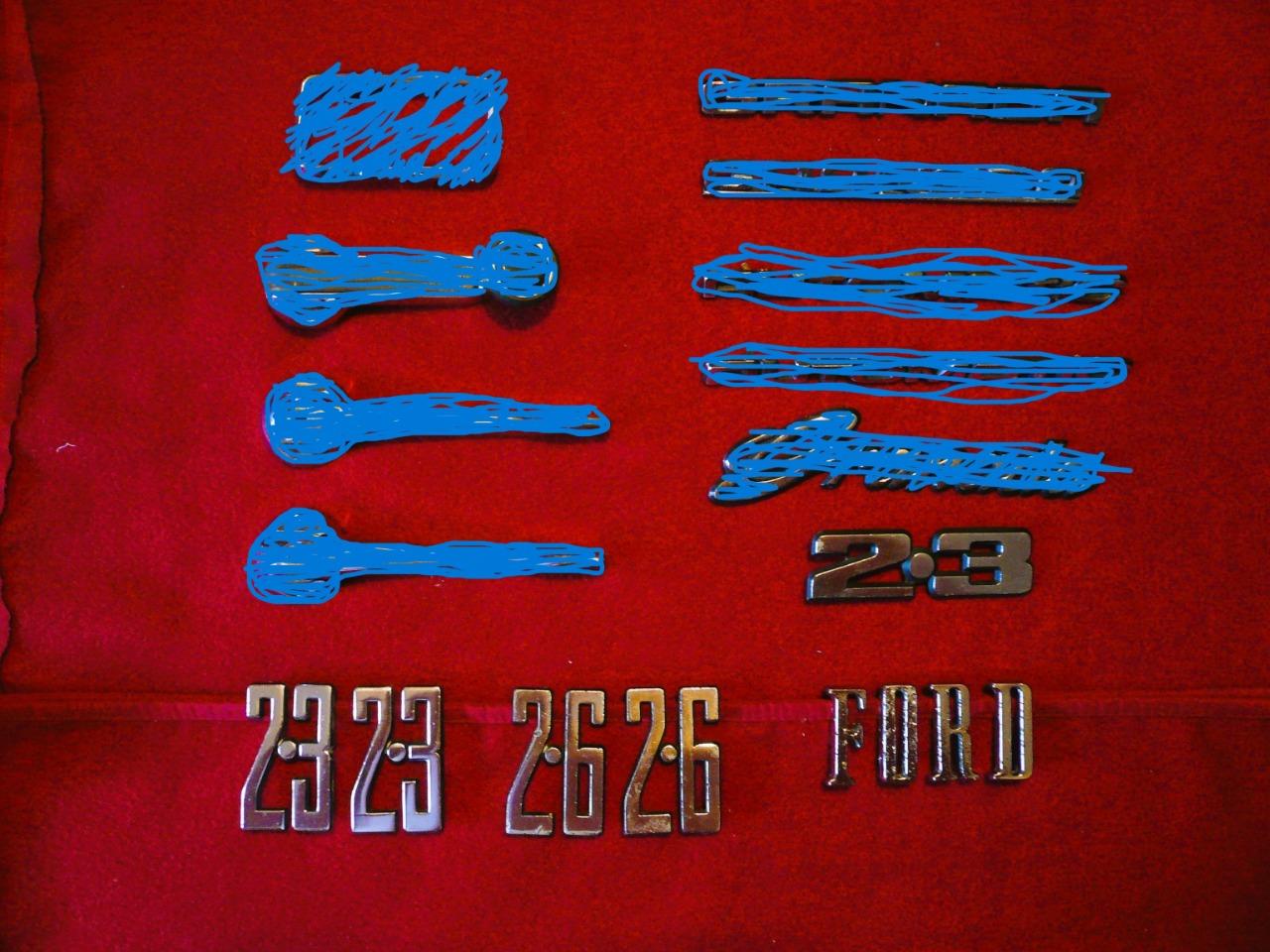 Lot de pièces FORD Granada Mk1/Mk2 LesAnciennes.com