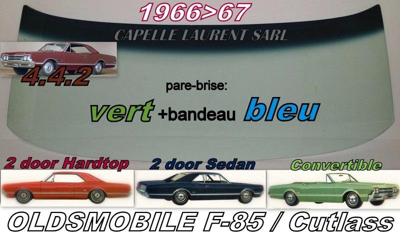 Pare brise OLDSMOBILE Cutlass LesAnciennes.com
