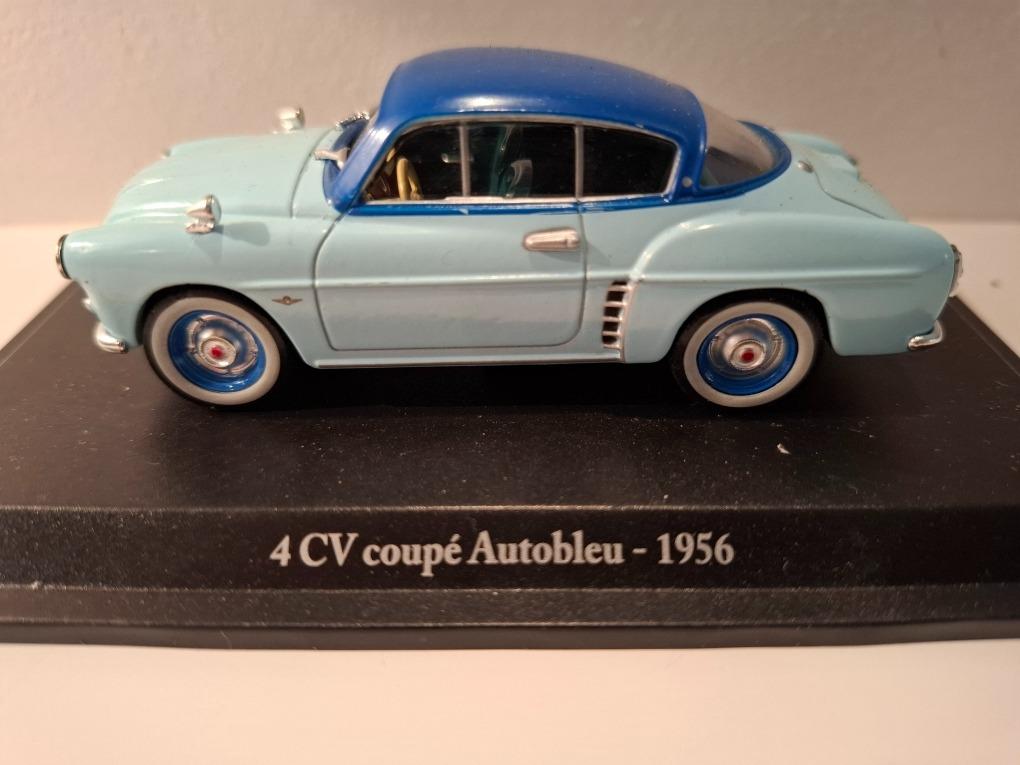 4CV coupé Autobleu- 1956 Eligor 1/43ème LesAnciennes.com