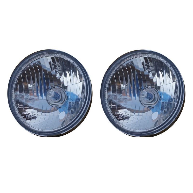 Jeu de 2 optiques de phares LAND ROVER LesAnciennes.com