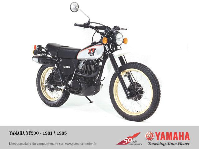 XT 500 YAMAHA 1981 à 1985 EMBLEMES COMPATIBLE LesAnciennes.com