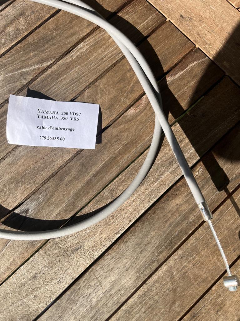 YAMAHA 350 YR5 / 250 DS7, câble neuf embrayage LesAnciennes.com