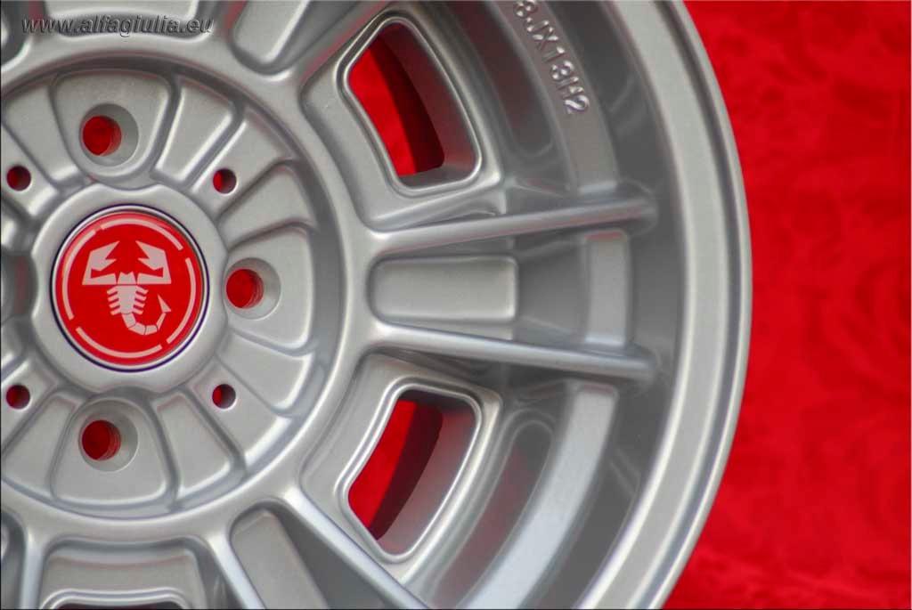 1 pc. jante Fiat Cromodora CD66 8x13 ET-3 124 Abar LesAnciennes.com