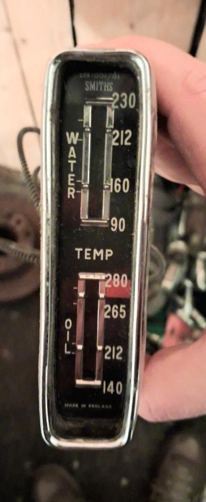 Manomètre Double Ruban SMITHS GDR 1001/01 LesAnciennes.com