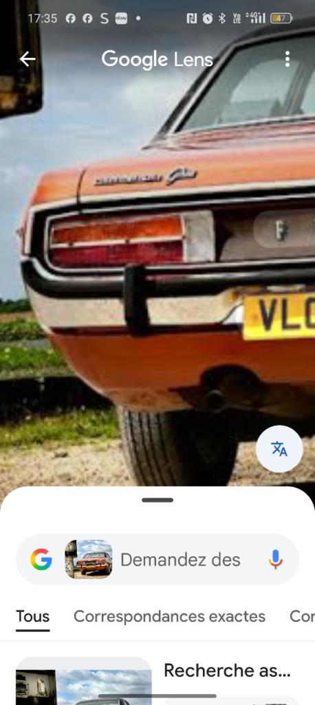Pièces FORD Granada Mk1 feu arrière gauche LesAnciennes.com