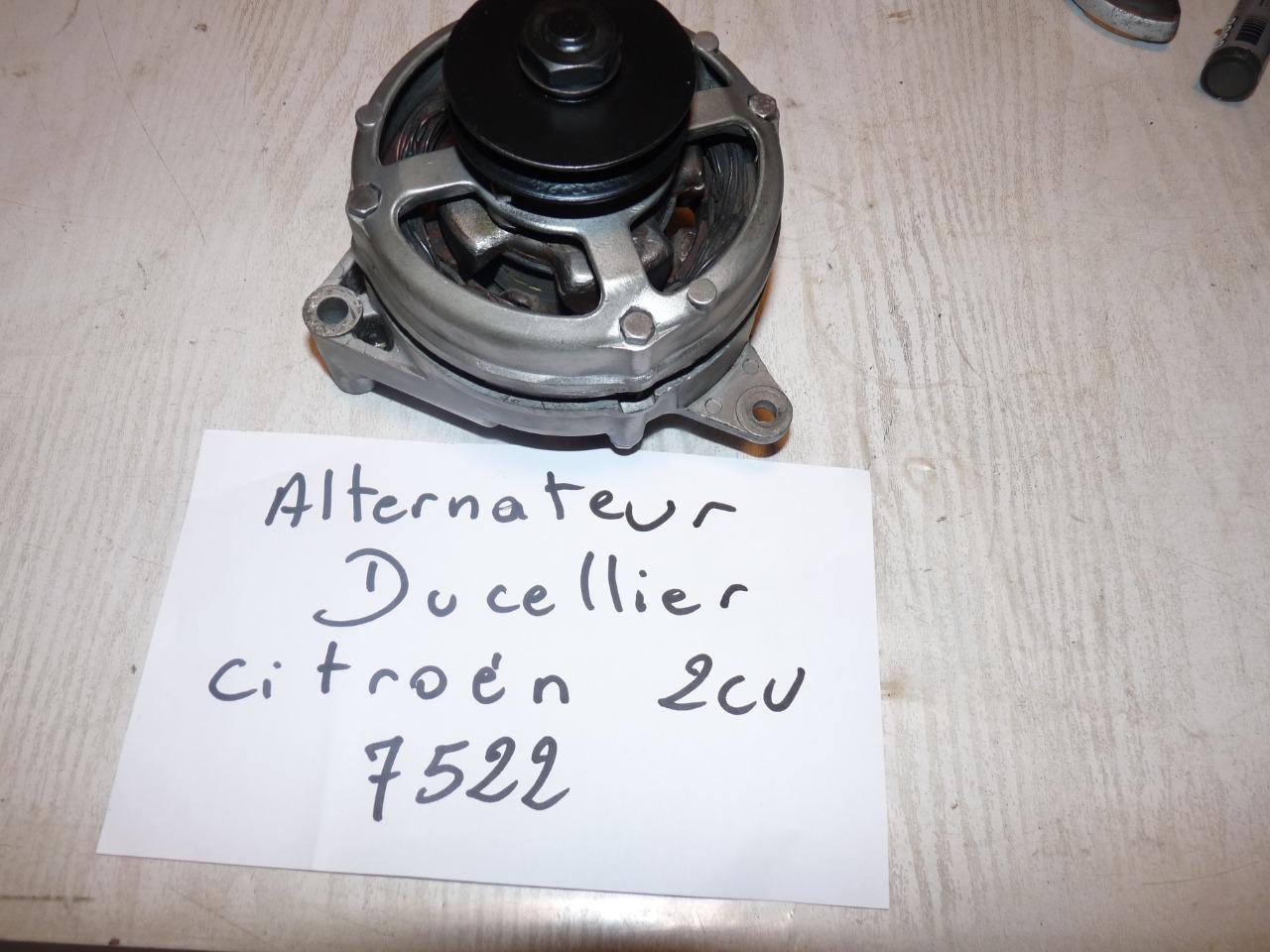 Alternateur Ducellier 7522 CITROEN 2CV/et dérivés LesAnciennes.com