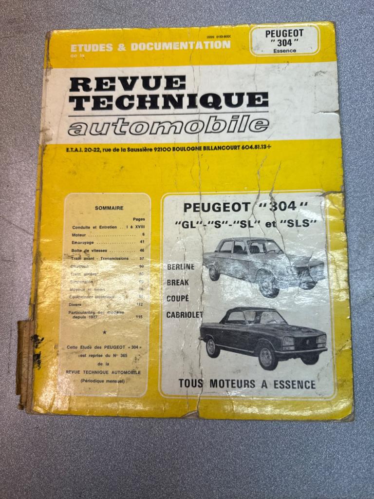 304 essence tous modèles LesAnciennes.com