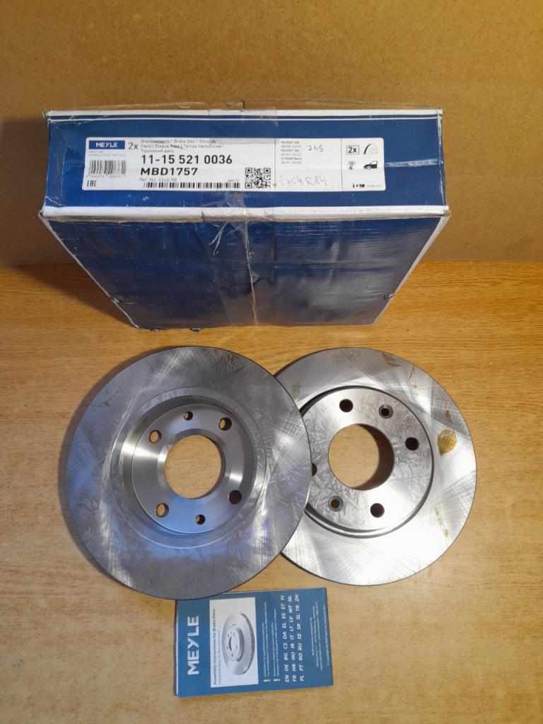Disques de frein avant Peugeot 306 206 Xsara LesAnciennes.com
