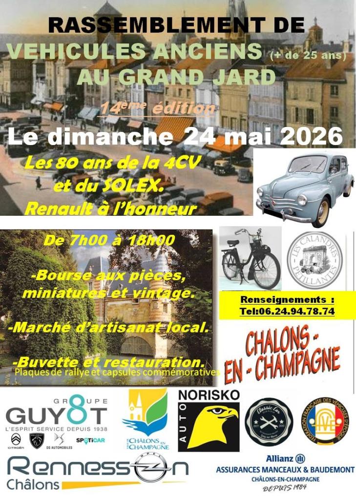 Rassemblement de véhicules anciens LesAnciennes.com